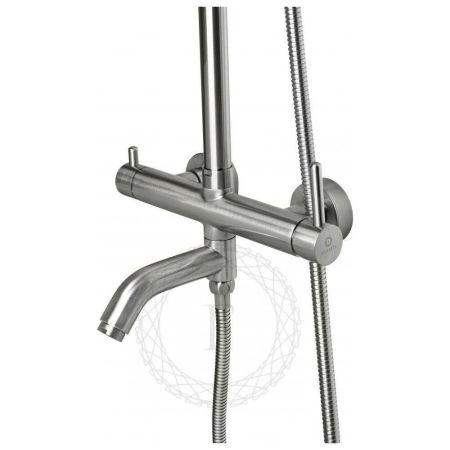Душевая система FILARETE Roun FL2020NK, никель
