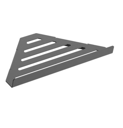 Полка для ванной угловая WONZON & WOGHAND, Темный графит (WW-6132-BGM), артикул WW-6132-BGM