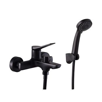 Смеситель для ванны FASHUN A3286-7, черный