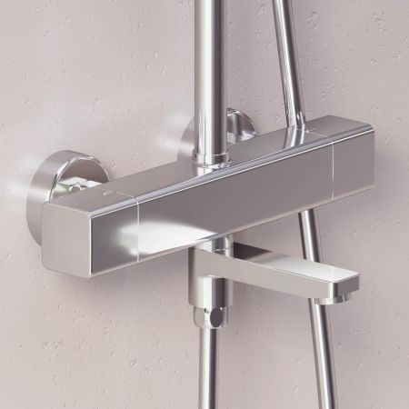 953810000 Gala душевая система с ванно душевым ТМС смесителем, хром, артикул 953810000