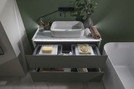 Тумба под раковину Allen Brau Infinity 100 1.21003.CGM олива матовый, артикул 1.21003.CGM