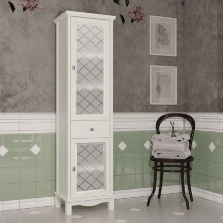 Зеркало Омега 65 Opadiris Слоновая кость