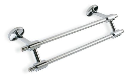 Stil Haus Pegaso, полотенцедержатель двойной, длина 30 см,  цвет хром, артикул P06.2(08)