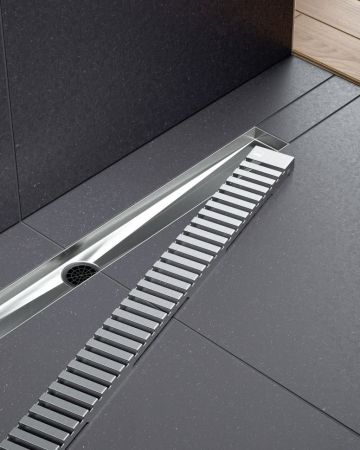 Душевой лоток TIMO Drain System DS230108/00, хром, артикул DS230108/00