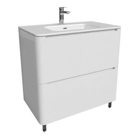 Тумба с раковиной Iddis  Edifice белая,  80 см (EDI80WFi95K), артикул EDI80WFi95K