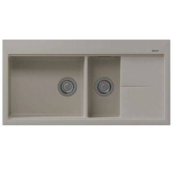 Кухонная мойка с разделочной доской Florentina РОССАНА 20.335.E1000.305, грей
