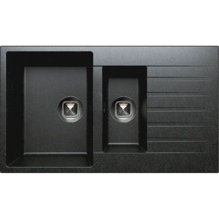 Кухонная мойка Tolero R-118 №911 86 Черная, артикул R-118 №911 (Черн)