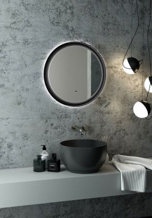 Зеркало с подсветкой ART&MAX Napoli AM-Nap-600-DS-F, артикул AM-Nap-600-DS-F