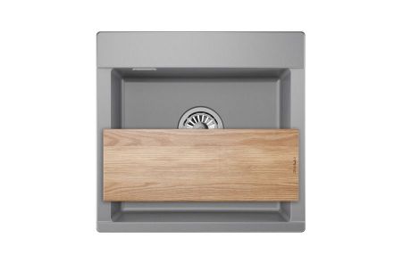 Кухонная мойка Granula 5201, АЛЮМИНИУМ, артикул 5201, АЛЮМИНИУМ