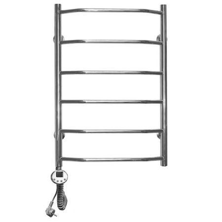 Электрический полотенцесушитель Domoterm Лаура П6 500*800 E L Хром, артикул ЛаураП6500*800EL