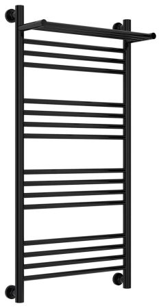 Полотенцесушитель, Сунержа, Богема +, с 1 полкой, водяной, ширина, мм-550, глубина, мм-213, высота, мм-1062, межосевое расстояние-500, подключение-диагональное/нижнее/вертикальное, мощность, Вт-583, присоединительный размер-НР G 1/2" / НР G 3/4" (эксцентр, артикул 9005-0223-1050