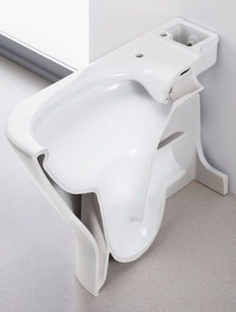 Унитаз напольный ROCA GAP 34273700H Rim гор. вып. 60*35 (белый), шт