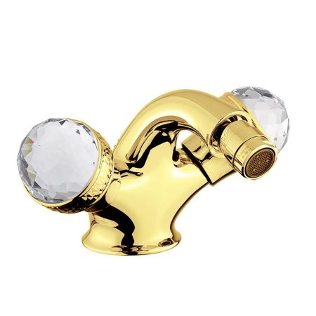 AXO SWAROVSKI Смеситель для биде, золото, артикул 18503