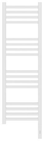 Полотенцесушитель, Сунержа, Модус 3.0, электрический, ширина, мм-330, высота, мм-1120, подключение-справа, электрокомплект-ТЭН, мощность, Вт-300, материал-нержавеющая сталь, цвет-белый матовый, артикул 30-5701-1030