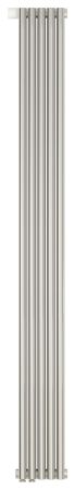 Отопительный радиатор ЭСТЕТ-0 н/ж EU50 левый 1800х225 / 5 сек (БЕЛЫЙ)