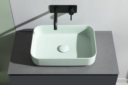 Раковина накладная Allen Brau Fantasy 50 4.11021.MT мятный, артикул 4.11021.MT