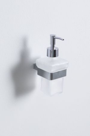 Дозатор для жидкого мыла Allen Brau Infinity 6.21006-00 белый/хром, артикул 6.21006-00