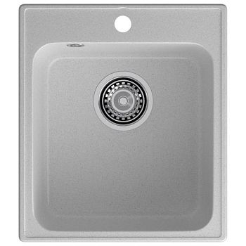 Кухонная мойка GranFest QUARZ 17, серый