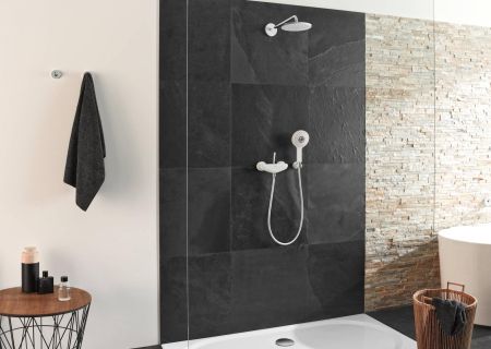 Смеситель для душа GROHE Eurodisc Joy, белая луна (23430LS0), артикул 23430LS0