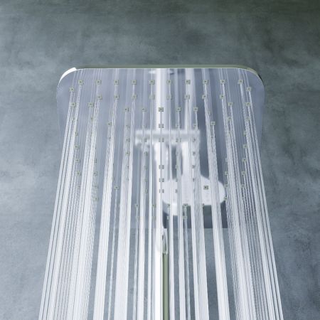 D0712000 Norma душевая система  с квадратными лейками, хром, артикул D0712000