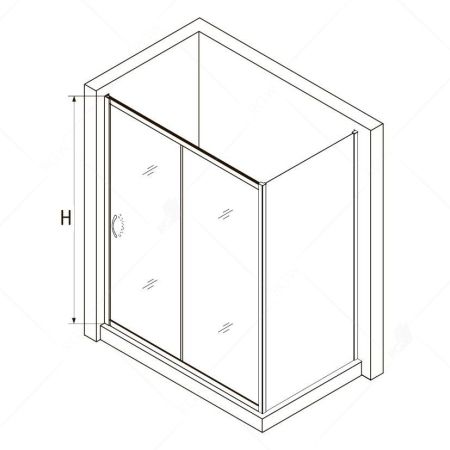 Душевой уголок RGW PA-76 (PA-016 + Z-050-2) (1300x1000, Прозрачное), артикул 35087630-11