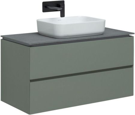 Тумба под раковину Allen Brau Infinity 100 1.21003.CGM олива матовый, артикул 1.21003.CGM