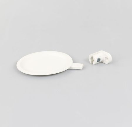 Stil Haus Hashi, настенная металлическая мыльница, цвет белый матовый, артикул HS09M(24)