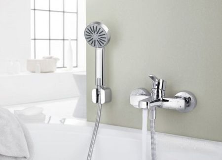 Держатель для душа KLUDI A-QA 6555105-00 (хром, латунь), шт, артикул 6555105-00