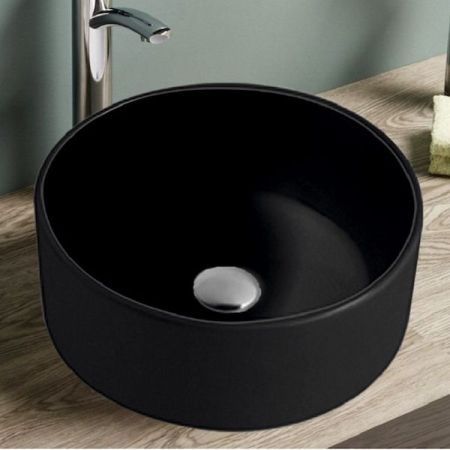 Раковина Melana 41 MLN-7078AB Черная глянцевая
