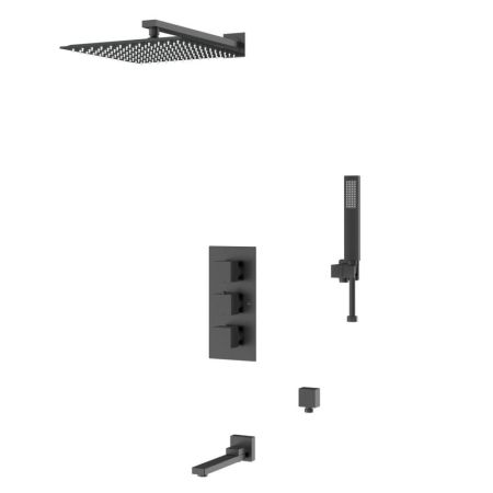 Душевая система D&K встраиваемая термостатическая с изливом Bayern.Liszt (DA2515605A04), артикул DA2515605A04