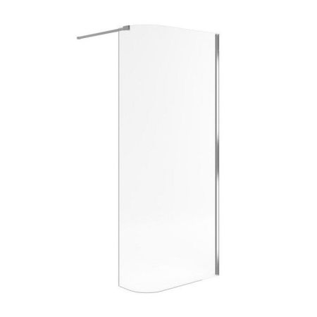 Стенка изогнутая walk-in Vidoq 85 см (хром), артикул KAAC.1507.850.LP