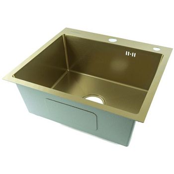 Мойка для кухни Fmark FSC5050Q, матовое золото