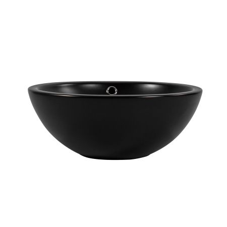 Раковина накладная для установки на столешницу AQUATEK AQ5354-MB 440*440*175, матовый черный, артикул AQ5354-MB