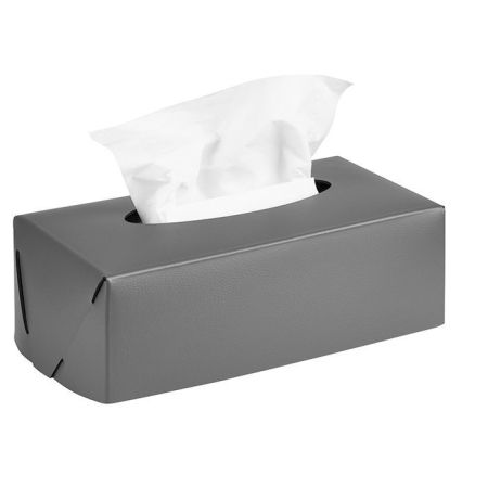 ADJ Салфетница Kleenex, 23x12xH7,5 см., цвет: серый/черный, артикул 0016.03/01