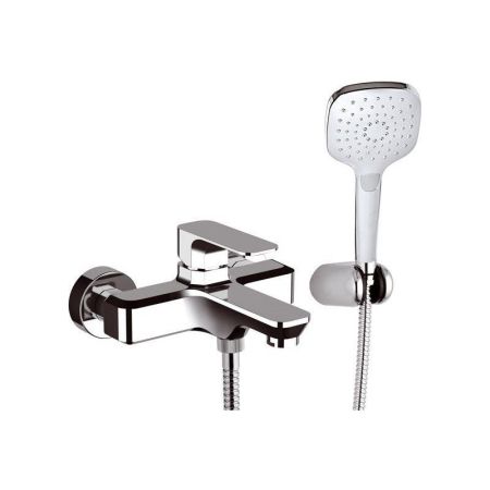 Daniel Tiara, однорычажный смеситель для ванны c набором для душа, цвет бронза, артикул TA610-63