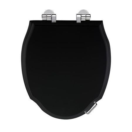 Devon Westminster Сиденье для унитаза из массива дуба, цвет: темный/петли хром, артикул 3IBSEWESWENGECP