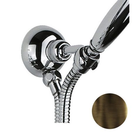 Nicolazzi Держатель душевой ручной лейки, с подводом воды 1/2", цвет: хром, артикул C7124CR