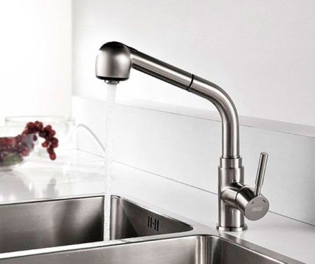 Смеситель для кухни WasserKRAFT Wern 4266 Хром матовый