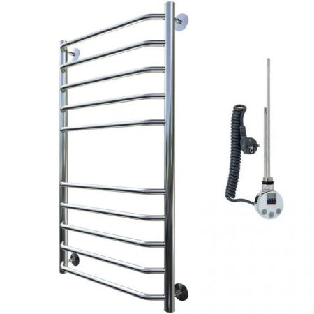 Электрический полотенцесушитель Тругор Браво 2 элТЭН 100x60 Хром, артикул Браво2/элТЭН10060