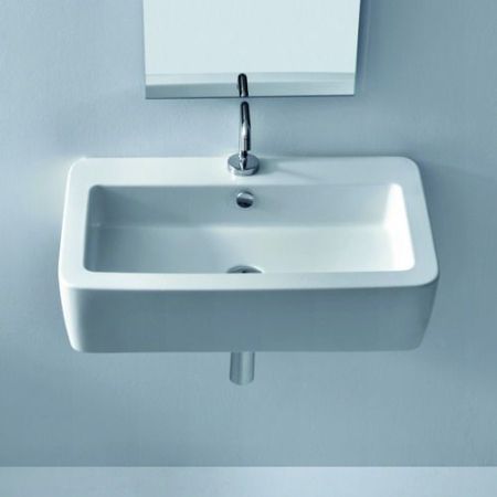 Kerasan Ego раковина 70х43 с 1 отверстием под смеситель, цвет белый, артикул 325001*1