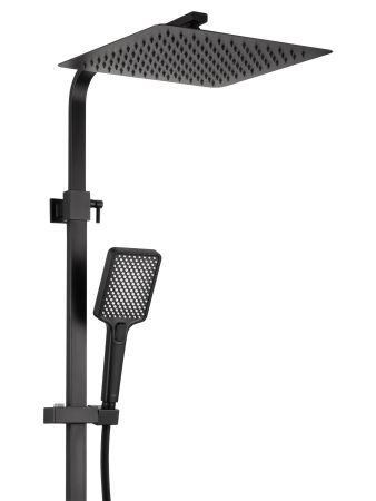 Душевая система WONZON & WOGHAND FLEX, Черный матовый (WW-88047072-MB), артикул WW-88047072-MB