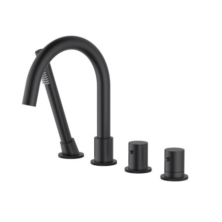 Смеситель для ванны с душем, врезной с термостатом Timo Saona 2330/03Y черный, артикул 2330/03Y