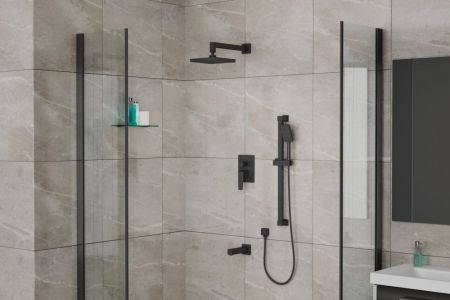 Встроенная душевая система RUSH Thira (TR3635-60Black), артикул TR3635-60Black