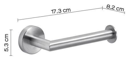 Gedy Project, бумагодержатель, цвет зачищенный хром, артикул 5024(38)