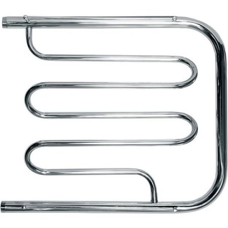 Водяной полотенцесушитель Ника Econ ПМ2 50x90 с полкой Хром, артикул ПМ2 50x90