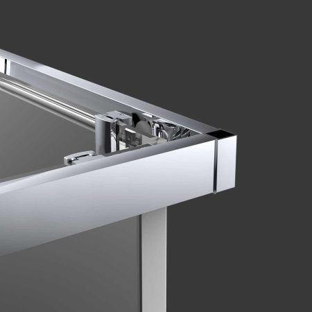 Душевые уголки Vincea Душевой уголок Alpha VSS-3AL900CLB, 900*900, черный, стекло прозрачное,, артикул VSS-3AL900CLB