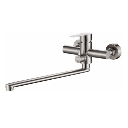 Смеситель для ванны Haiba HB22801, сталь, артикул HB22801