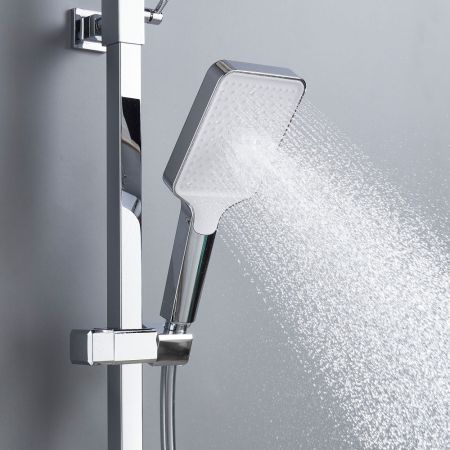 Душевая система Shevanik S4636, хром