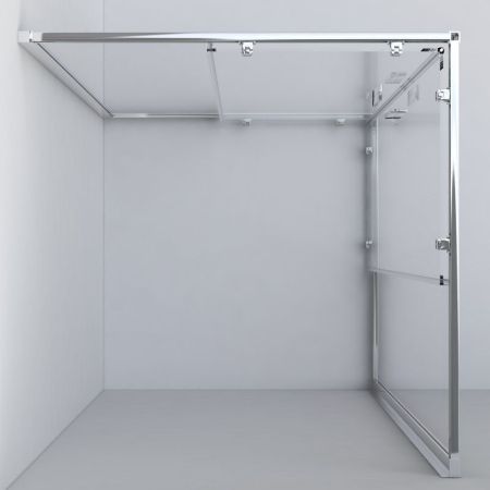 Душевой уголок Vincea Garda VSS-1G900CL 90x90 профиль Хром стекло прозрачное, артикул VSS-1G900CL