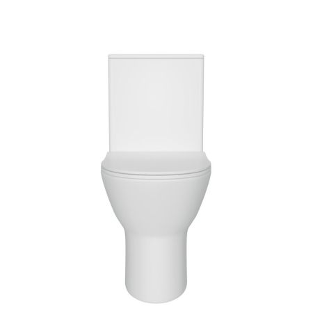 Унитаз напольный Maretti Ritta безободковый с микролифтом, RI10NBM58-844, белый